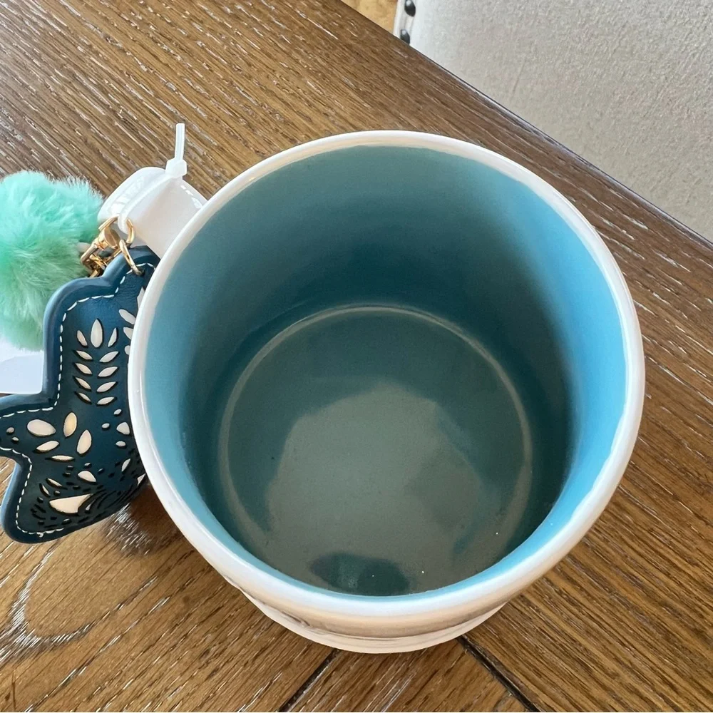 Bohemian Hamsa Mug Hamsa keychain Bonus NWT - Picture 4 of 11
